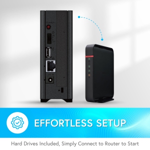 Buffalo LinkStation 220 4 TB 2-Drive NAS for Home (LS220D0402