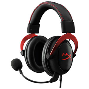 Casque de jeu HyperX Cloud II circum-aural - Rouge/Noir