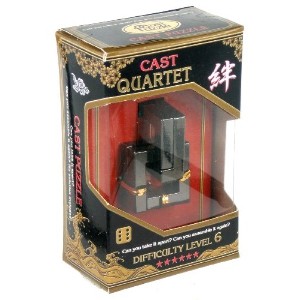 Eureka Brain Teaser - Cast Jigsaw Puzzle - Cast Quartet difficulty 6 - (Cod. 473764)