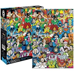 Aquarius DC Comics Retro Universe Jigsaw Puzzle (1500-Piece)