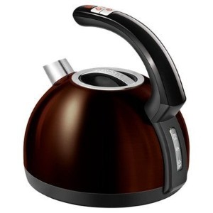 Sencor - Electric Kettle with Temperature Control and LED Display, 1.5L Capacity, 1500W, Metallic Brown