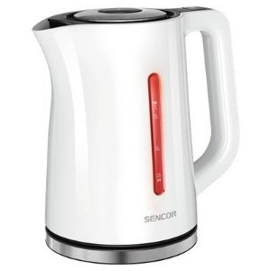 Sencor - Electric Kettle with Temperature Control and LED Display, 1.7L Capacity, 1500W, White