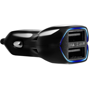 iStore - Car Charger 2 Port USB-A 3.4A - Black (APD503CAI)