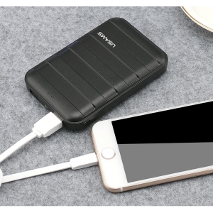 USAMS US-CD08 6000mAh Power Bank Trunk Series Black
