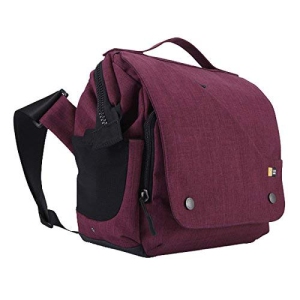 NEW CASE LOGIC FLXM-101 REFLEXION DSLR WITH IPAD SMALL CROSS BODY BAG (POMEGRANATE) FLXM-101-PURPLE
