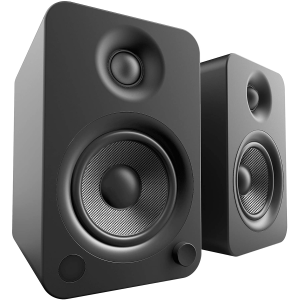Kanto YU4 Powered Speakers with Bluetooth® and Phono Preamp, Matte Black