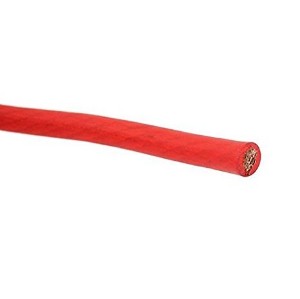 Rockford Fosgate RFW4R 100 Foot Spool 4 AWG Frosted Red Wire