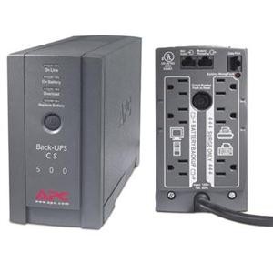 APC UPS 500VA 300W Battery Backup - Black (BK500BLK)