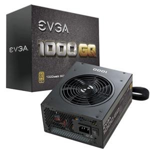 EVGA 1000 GQ, 80+ GOLD 1000W, SEMI MODULAR, EVGA ECO MODE, 5 YEAR WARRANTY, POWER SUPPLY 210-GQ-1000-V1