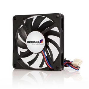 STARTECH KEEP A SYSTEM RUNNING COOLER WITH A 70MM BALL BEARING CASE FAN PC FAN COMPUTER CASE FAN 70MM FAN TX3 FAN 3 PIN