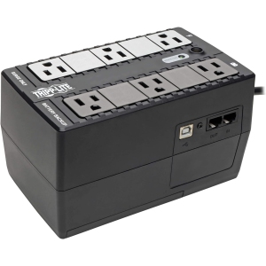 TRIPP LITE 350VA UPS DESKTOP BATTERY BACK UP, 6 OUTLET, 180W 120V STANDBY, ULTRA-COMPACT, USB (INTERNET350U)
