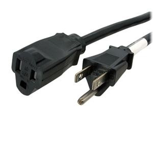 STARTECH 5-15 EXTENSION CORD-COMPUTER POWER EXTENSION CORD-AC EXTENSION CORD-NEMA EXTENSION CORD-10 FT EXTENSION CABLE P