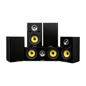Fluance Signature HiFi Compact Surround Sound Home Theater 5.0 Speaker System
