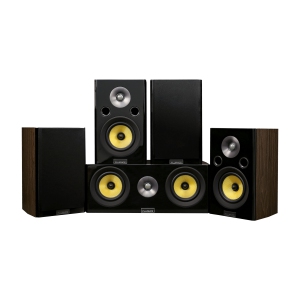 Fluance Signature HiFi Compact Surround Sound Home Theater 5.0 Speaker System