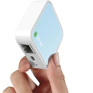 TP-LINK 300MBPS WIRELESS N MINI POCKET AP ROUTER QCOM 2T2R 2.4GHZ 802.11B/G/N 1 ETHERNET PORT 1 MICRO USB PORT INTERNAL