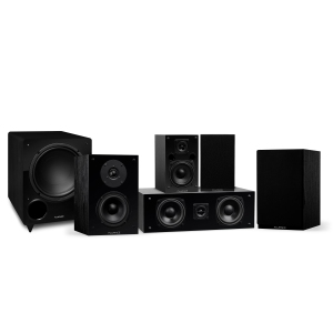 Fluance Elite High Definition Compact Surround Sound Home Theater 5.1 Speakers System