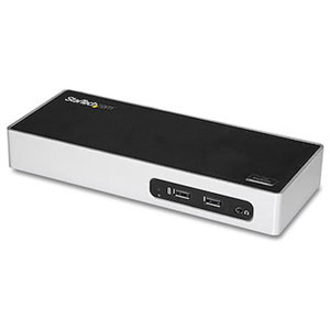 StarTech Dual Monitor USB 3.0 Dock - Mac and Windows - 6x USB 3.0
