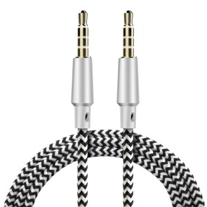 axGear 3.5mm Audio Aux Cable 4 Position 4 Pole Stereo Mic Music M/M Netjack 5Ft 1.5M