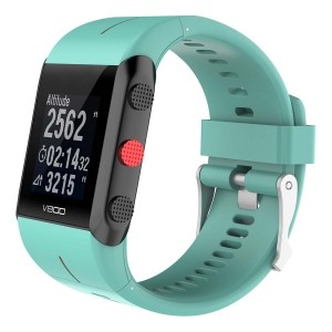 StrapsCo Replacement Band Strap for Polar V800 GPS Sports Watch in Mint Green