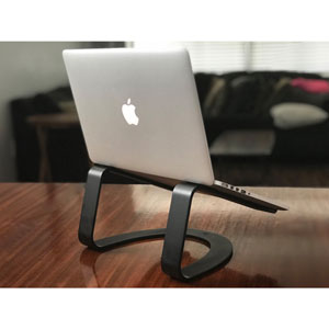 Twelve South Curved Laptop Stand for MacBook - Black | Best Buy Canada