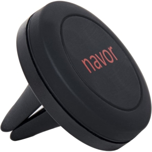 Navor support magnétique universel pour ventilation d'air de voiture en noir - support de téléphone pour voiture avec technologie Swift-Snap rapide - support de téléphone pour téléphones et mini-tablettes