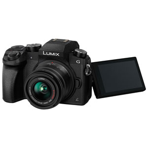 Panasonic LUMIX G7 Mirrorless Camera with 14-42mm & 45