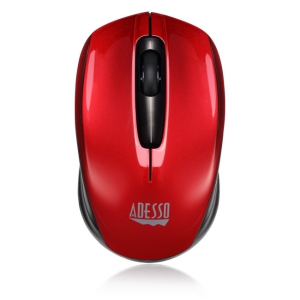 Adesso IMOUSE S50R wireless mini mouse (Red)