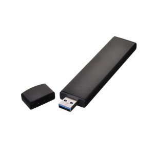 axGear M.2 to USB 3.0 External Enclosure Converter NGFF SSD Adapter USB Stick