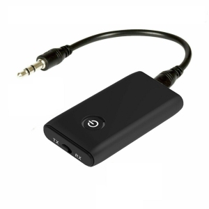 Navor Bluetooth 5.0 3-in-1 Transmitter Receiver Portable Wireless Audio Adapter Rechargeable with 3.5mm AUX for TV PC Headphones Car Home Stereo System