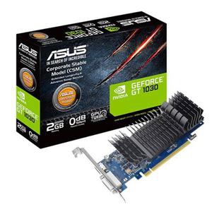 ASUS COMPONENTS VGA GT1030-2G-CSM 2GB GDDR5 NVIDIA GEFORCE GT 1030 PCI EXPRESS 3.0 GPU BOOST CLOCK:OPENGL4.5 OC MODE:150