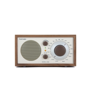 Tivoli Audio Model One Tabletop AM / FM Radio with Aux Input - Classic Walnut/Beige
