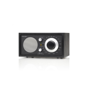 Tivoli Audio Model One BT Bluetooth AM/FM Radio - (Black/ Silver) grille