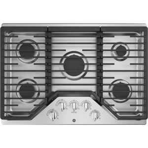 GE 30" 5-Burner Gas Cooktop (JGP5030SLSS) - Stainless Steel - Open Box - Perfect Condition