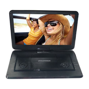 Sylvania SDVD1566 15.6 Inch Swivel Portable DVD Player