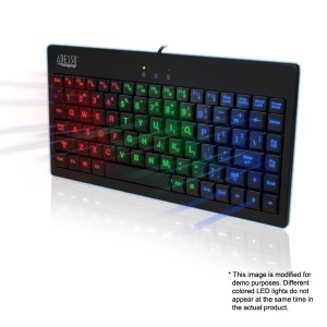 Adesso Wired Backlit Gaming Keyboard - (AKB-110EB)
