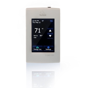 NUHEAT AC0055 SIGNATURE WiFi Touchscreen Programmable Dual-Voltage Thermostat