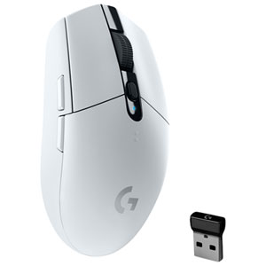 Logitech G305 12000 DPI Wireless Optical Gaming Mouse - White