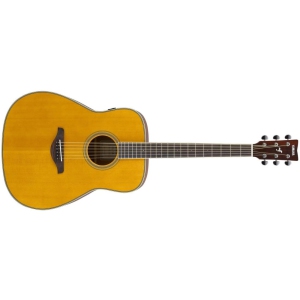 Yamaha FG TransAcoustic Guitar w/Solid Spruce Top - Vintage Tint