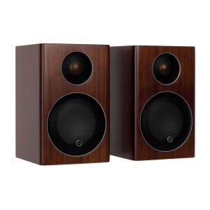 Monitor Audio Radius 90 2-way Bookshelf Speaker - Walnut - Pair
