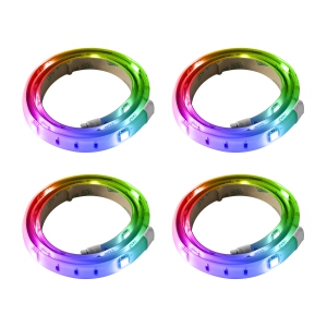 BAZZ RGB LED Tape Light (4-Pack)