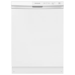 Frigidaire 24" 60dB Front-Control Dishwasher ENERGY STAR (FFCD2413UW) - White