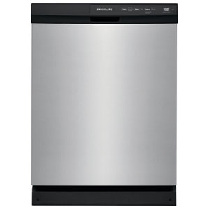 Frigidaire 24" 60dB Front-Control Built-In Dishwasher ENERGY STAR (FFCD2413US) - Stainless Steel