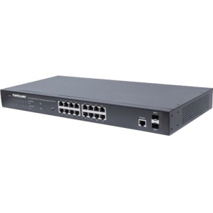 Intellinet 16-port Gigabit Ethernet Poe+ Web-managed Switch With 2 Sfp Ports - Ieee 802.3at/af Powe