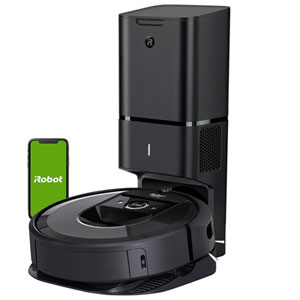iRobot Roomba i7+ Bagless Robot Vacuum for Pet Hair with Auto-Emptying Dock, Smart Mapping, Wi-Fi (7550)