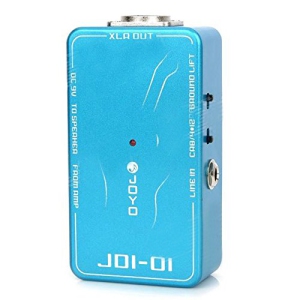 FOME Joyo JDI-01 DI box with Amp Simulation for Acoustic/Electric Guitar or Line Level Signal + FOME Gift