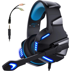 Navor Over-Ear Gaming Headphones with Microphone for PS5/Xbox/Nintendo/PC