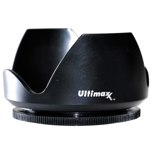 Ultimaxx 62mm Tulip Flower Lens Hood for All DSLR Camera Lens with Same Filter Thread Size