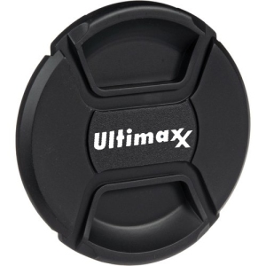 Ultimaxx 77mm Snap-On Pinch Lens Cap, Camera Lens Protection Cover for Nikon, Canon, Sony And Other DSLR Cameras