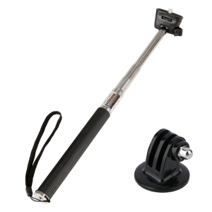 Ultimaxx Selfie Stick Monopod with Adapter For DSLR, SLR And All GoPro Cameras, Collapses to 8.6 Extend to 40 Inch