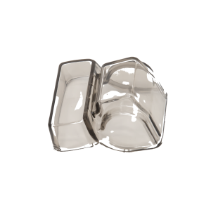 Ultimaxx DJI Spark Lens Cap Hood Cover For Gimbal Sun Shade Camera Cover Protector Guard - Clear